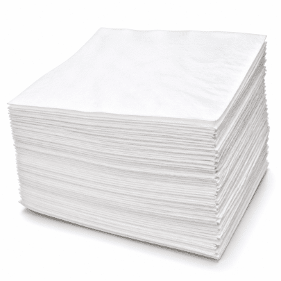Feuilles absorbantes monocouche hydrocarbures
