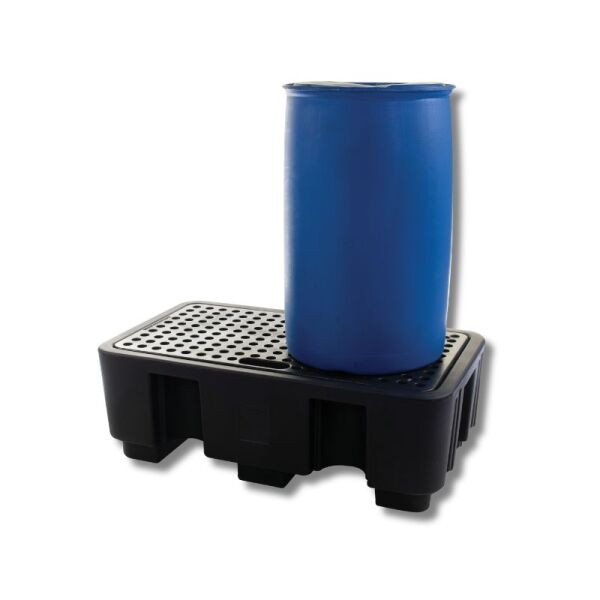 Bac de rétention polyéthylène - 2 fûts - 250 litres