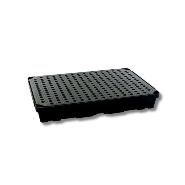 Idéal pour le stockage sécurisé de petits contenants en laboratoire, atelier ou garage. Résistant aux produits chimiques et aux UV.