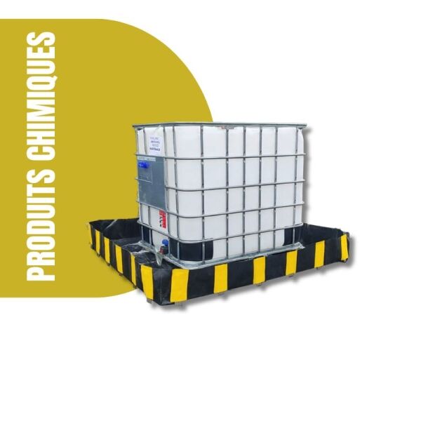 Bac de rétention souple produits chimique