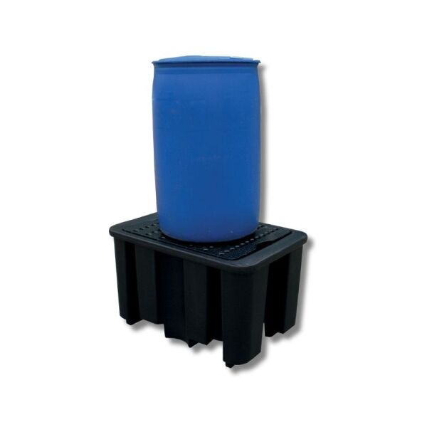 Bac de rétention polyéthylène - 1 fût - 220 litres