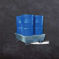 Bacs de rétention en acier