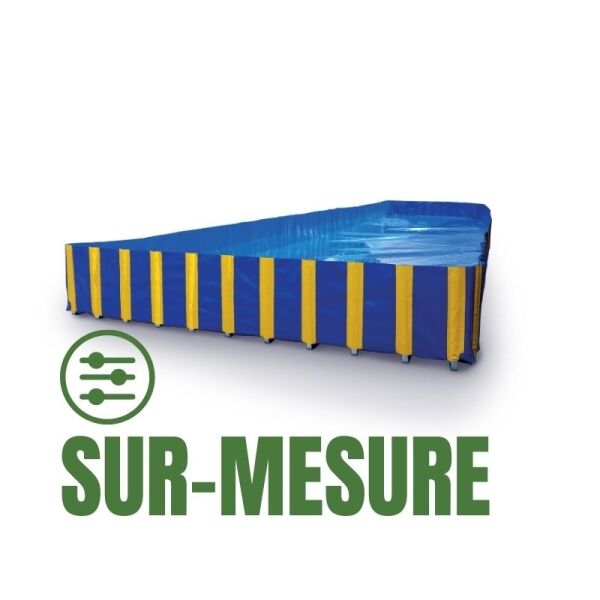 Bac de rétention souple sur-mesure